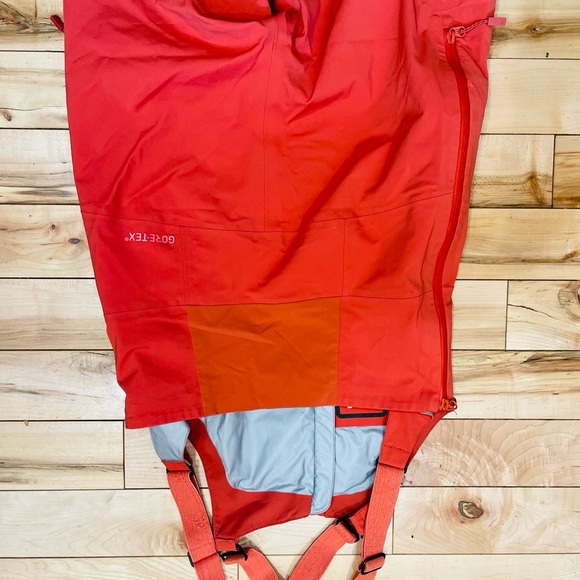 Burton [AK] Kimmy Burnt Orange XS women's overall bibs pants ski snowboarding - Picture 9 of 9